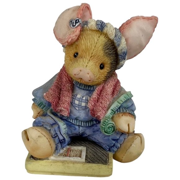 3 Enesco This Little Piggy Figurines Ducky Friend Had None Home Sw Eeet Lot TLP - Picture 2 of 13